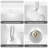 Plug-In 5-Light Track Lighting Kit with 15FT Cord