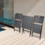 Square 3 - Piece 2 - Person 60Cm L Outdoor Bistro Set-1888564433