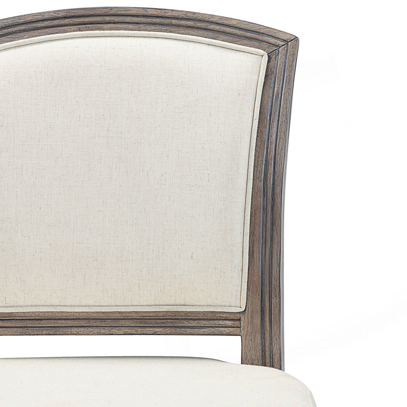 Tabouret 1PC avec siège et dossier rembourrés