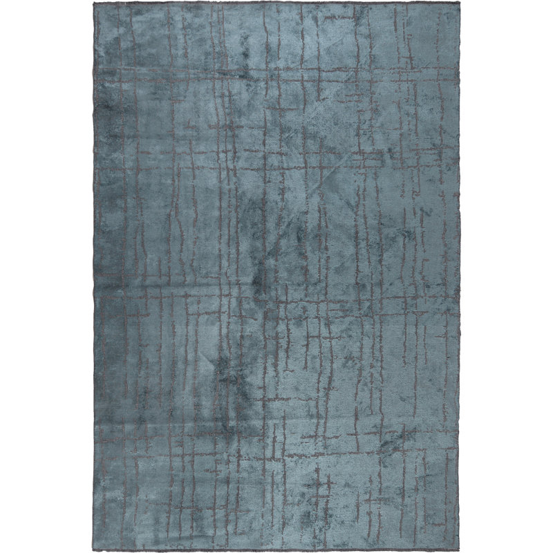Rapture Contemporary Triumph OliveÂ Green Area Rug, Rectangle 7'10" x 11'2"