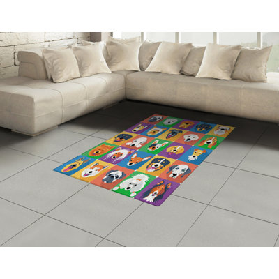 Sophronia Animal Print Hand Woven Area Rug