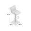 Lopez Swivel Upholstered Adjustable Height Counter Stool with Metal Frame-16227490