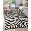 Tapis crème à imprimé animalier Testerman-19386244