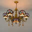 Hebron 8- Light Glass Classic / Traditional Chandelier