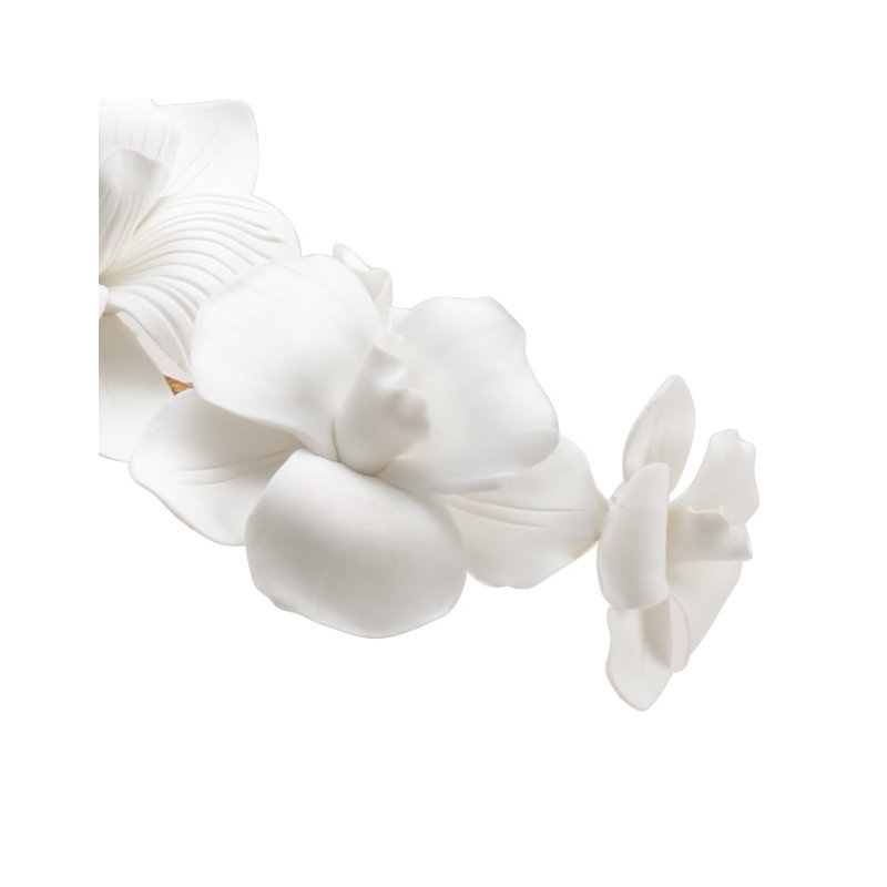 Tulip Orchid Stem, 21.75" H x 11" W x 12" D