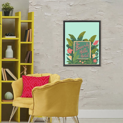 Beverly Hills Hotel Floating Frame, design by Amelia Noyes