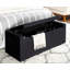 Banc de rangement en velours Fabroni-27327251