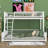 Twin XL Over Queen Bunk Bed For Adults, Heavy-Duty Metal Bunk Bed Frame With Ladder, High Guardrail And Slats Support-230366135