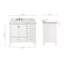 Meuble-lavabo simple 42 po avec comptoir Cambridge-88398675-134280781-134280784