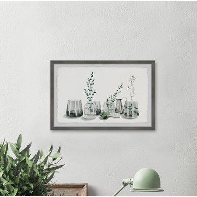 Fresh Indoor Greenery 1 Piece Single Picture Frame Painting