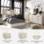 Commode double 6 tiroirs avec miroir Kalayiah