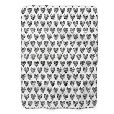Mono Snow - 1 Piece Premium Sherpa Blanket 0201