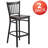 Prompton Vertical Back Metal Restaurant Barstool-462534147