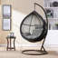 Egg-shaped single swing basket seat cushion