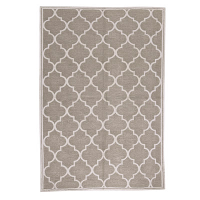 Tapis rectangulaire noué à la main