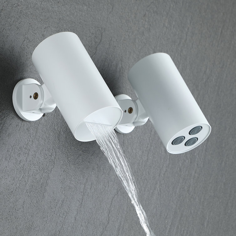 Solid Brass Temperature Display Shower System with Rough-in Valve