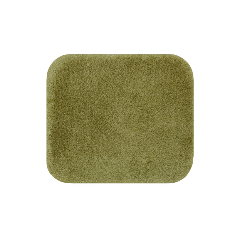 Tapis pour salle de bain McCallsburg, H 1,1 po x l 20 po x L 22 po, Vert