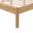Ardin Solid Wood Bed with Boucle Headboard-698637394-698637392