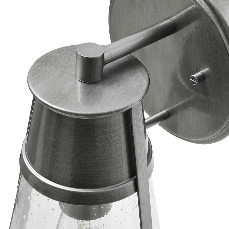 Abercorn Wall Light, Antique Brushed Aluminum