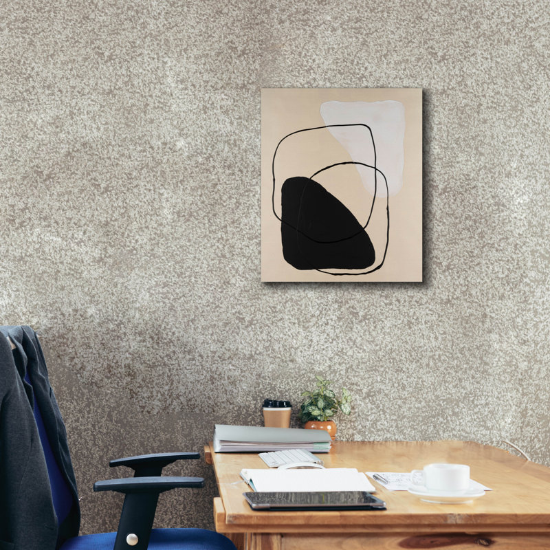 Ivy Bronx «Avant Mod II» par Vanna Lam, art mural sur toile, H 24 po x l 20 po x P 0,75 po