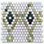 10" x 10" Marble Mosaic Wall & Floor Tile