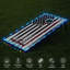 Ensemble de jeu de cornhole à DEL, ensemble de jeux de planches de cornhole de taille réglementaire 4 pi x 2 pi / 3 pi x 2 pi, jeu d'extérieur corn holes, jeu de corn hole avec 2 planches, 8 sacs de haricots-115802088