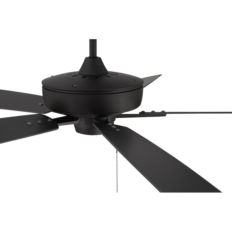 Super Pro 60" Fan 60'' Ceiling Fan, Black/Espresso