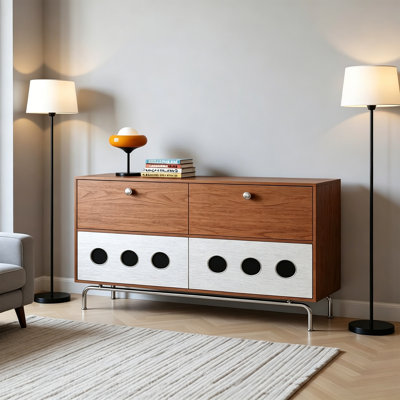 Mid Ancient Style Polka Dot Buffet Table