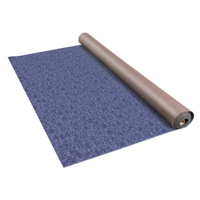 Tapis bleu foncé de qualité marine - Tapis d'extérieur imperméable pour bateaux, patios et terrasses - Tapis antidérapant résistant aux rayons UV