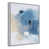 White Floater Framed Canvas selected
