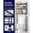 Over Toilet Storage Rack - Metal Over Toilet Bathroom Organizer Shelf, Over the Toilet Storage Cabinet with Paper Holder and Hooks
