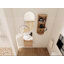 Meuble-lavabo à fermeture en douceur avec lavabo et support de rangement, 16 po pour petite salle de bain-125514863