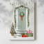 Porte d'entrée festive I sur toile-1501854939