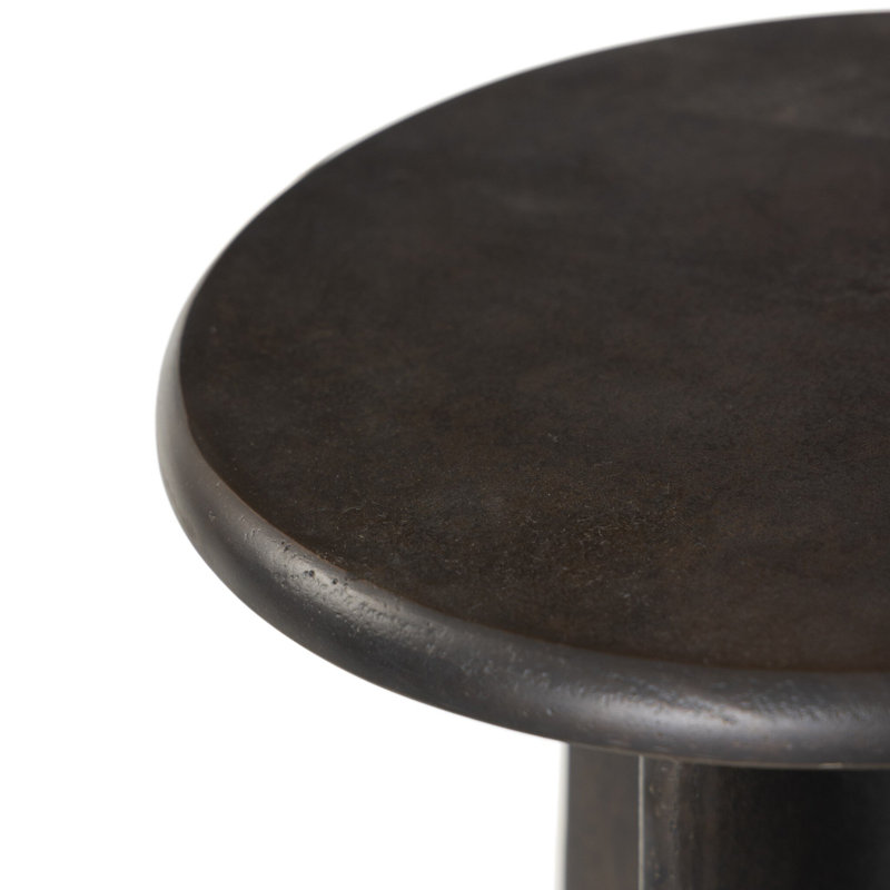 REMO End Table, Bronze