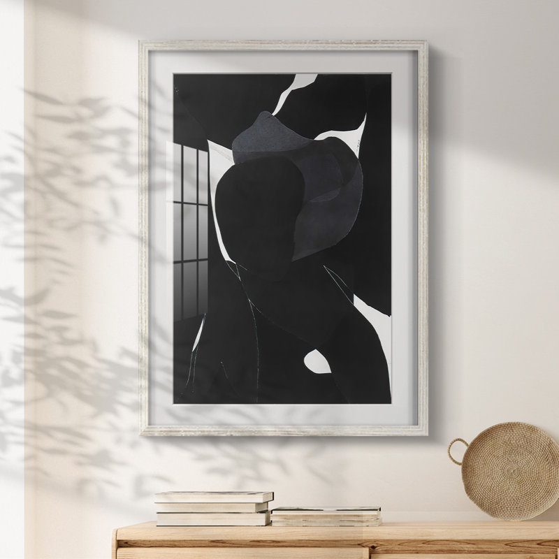Night Bloom I -Framed Print, 28.5" H x 20.5" W