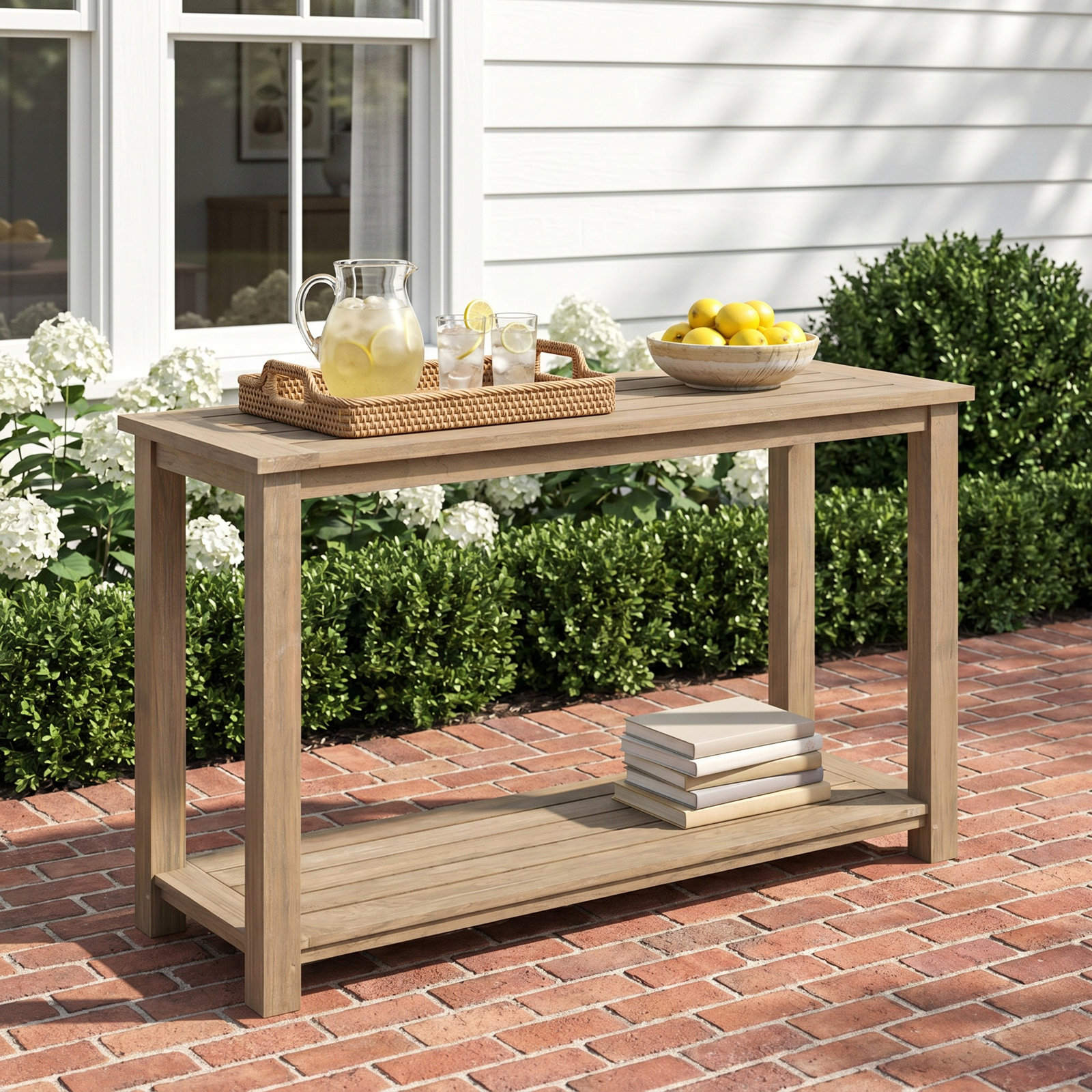 Vienna 49" Teak Patio Table