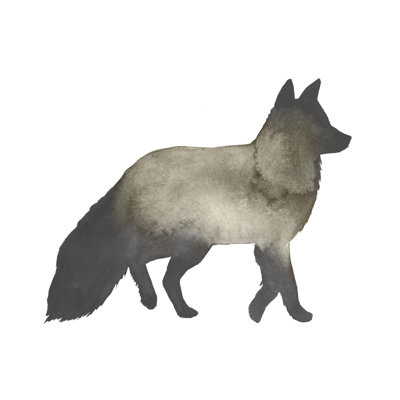 Avianah " Sepia Animal Silhouette II " by Grace Popp