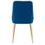 Chaise d'appoint en velours Maurio-963019801
