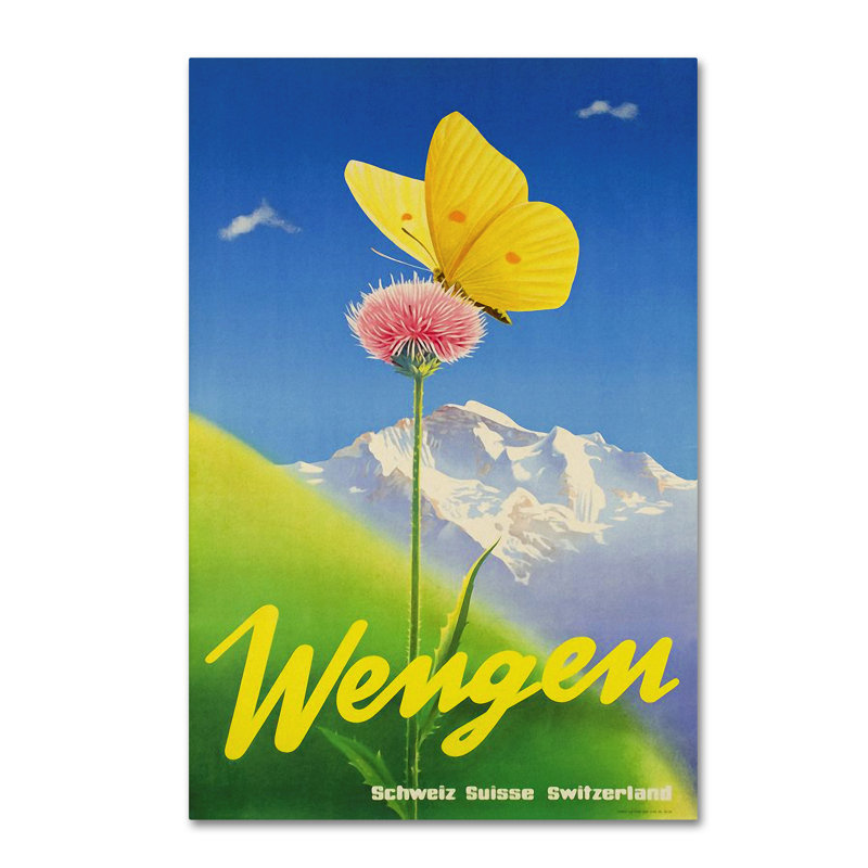 « travel 19 », publicité sur toile tendue, H 19 po x l 12 po