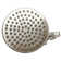 Rain Adjustable Shower Head 2.5 GPM GPM with Aerating