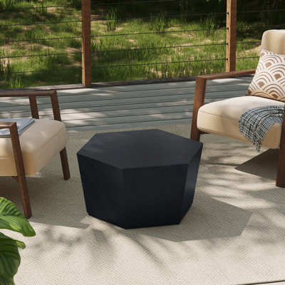 Table basse hexagonale 28 po