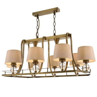 Demps 8 - Light Kitchen Island Chandelier