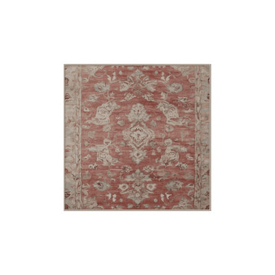 Tapis brun lavable à la machine