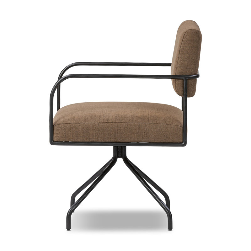 Fenn Desk Chair-Crypton Nomad Mushroom, Crypton Nomad Mushroom Polyester Blend
