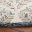 Tapis ivoire / vert Janeidy 208-63493176