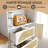 Storage Cabinet With Rattan Doors