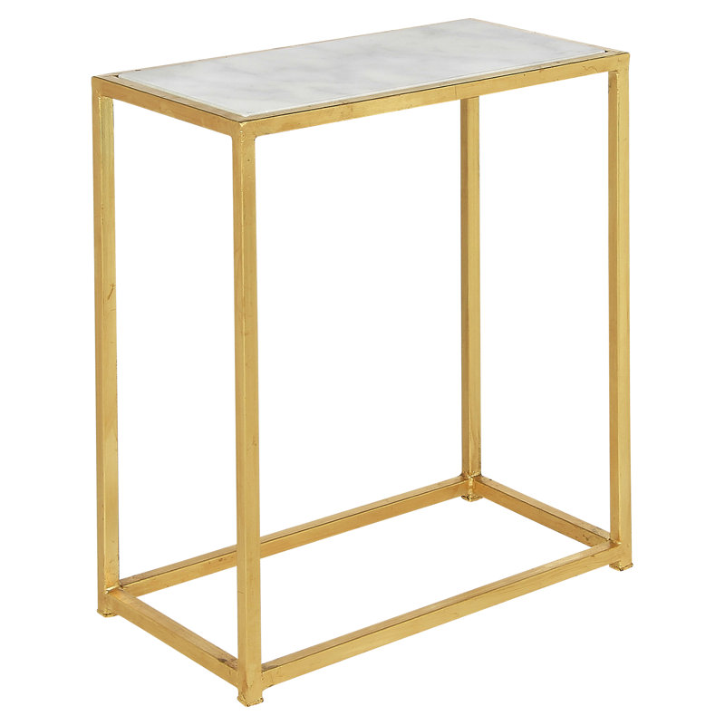 Paris Frame End Table, Carrera Marble