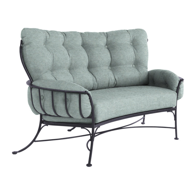 Monterra Outdoor 2 - Seat Loveseat, Graphite, Harris Stone