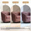 75.2Cm Wide Tufted Swivel Barrel Chair-1989487592