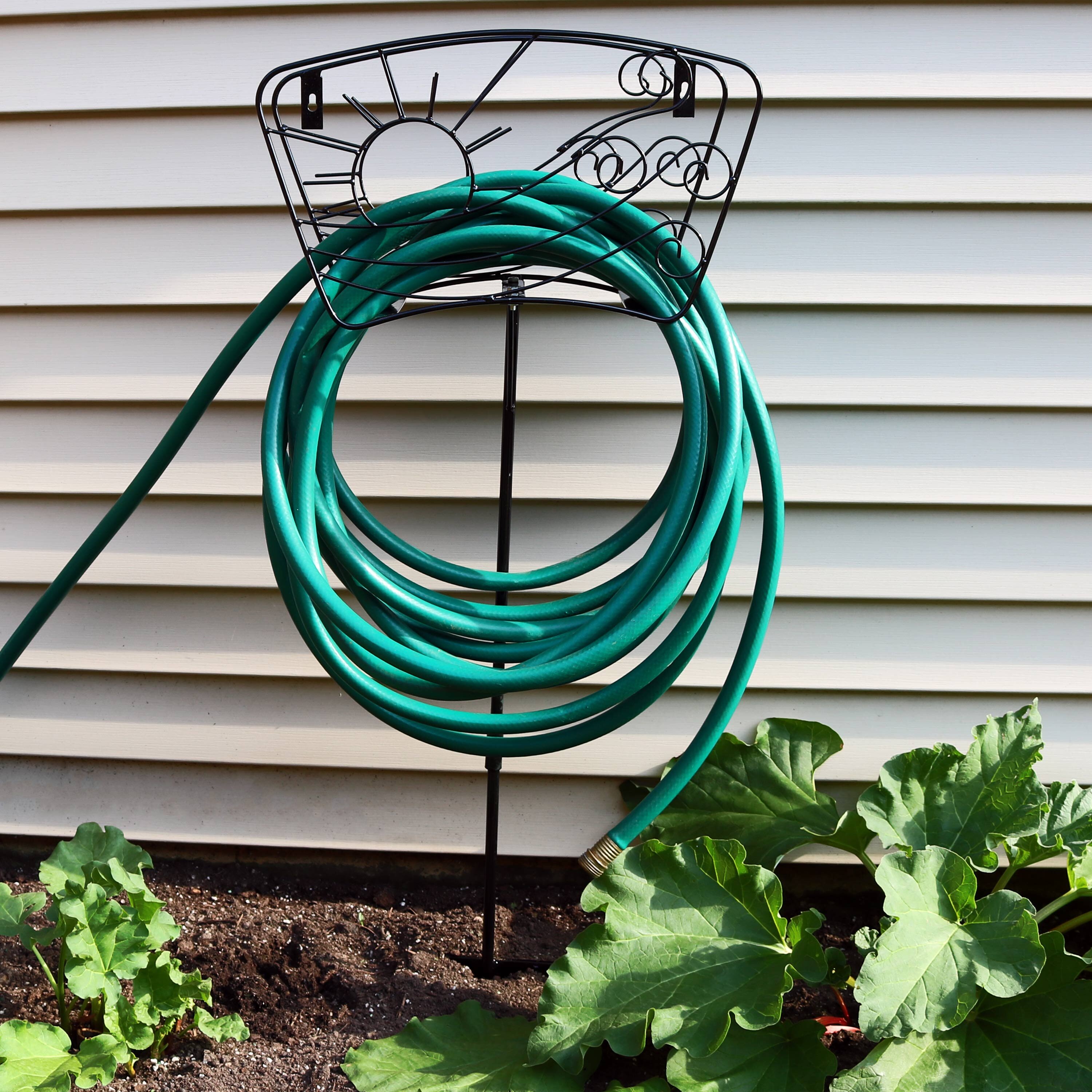 August Grove® Rochella Iron Hose Reel | Wayfair